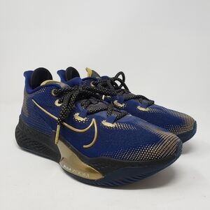 Nike Air Zoom BB NXT Blue Metallic Gold Size 8.5